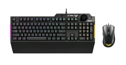 Asus TUF Gaming Combo K1 M3 Kit Tastiera e Mouse RGB USB Layout IT